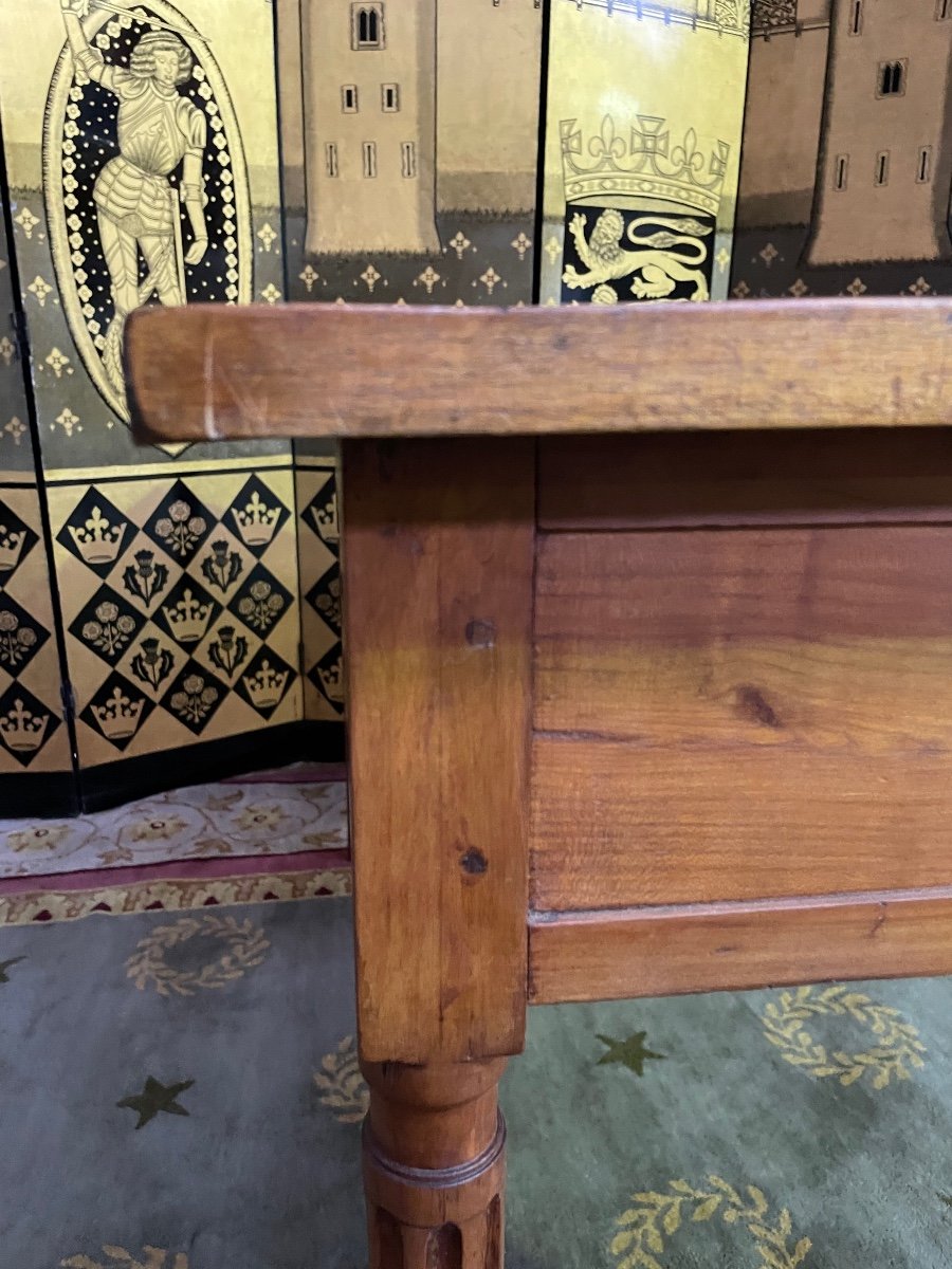 Louis XVI Period Flat Desk-photo-5