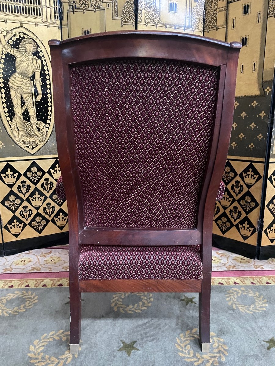 Voltaire Armchair Stamped J Ranselme-photo-1