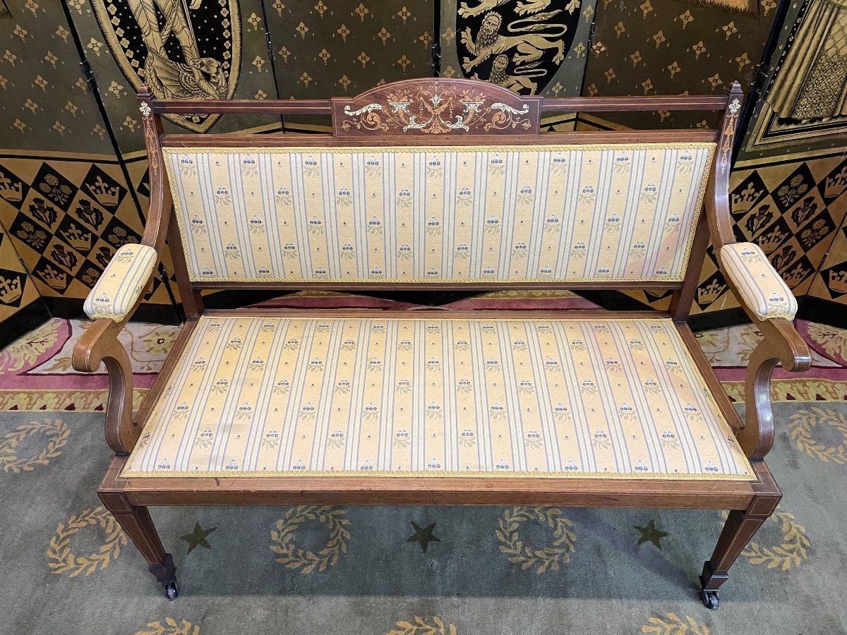 Banquette De Style Louis XVI - Directoire -photo-3