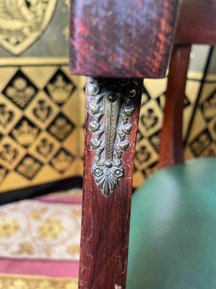 Armchair Office Empire/louis XVI-photo-4