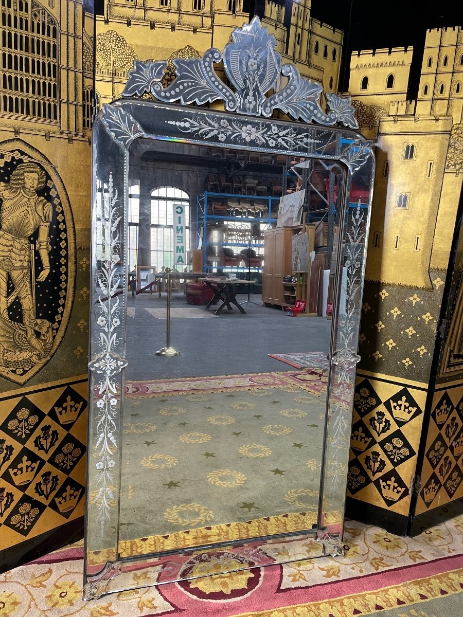 Napoleon III Venetian Mirror