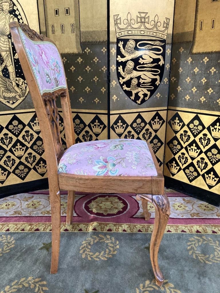 Suite De 6 Chaises Anglaises - Louis XV -photo-4