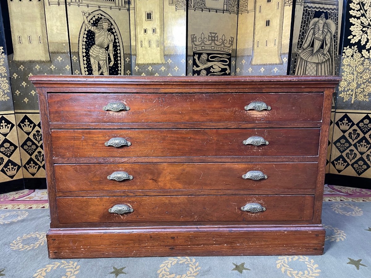 Commode - Craft Furniture In Fir 1900