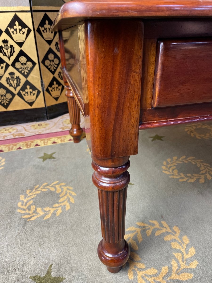 Table Basse Anglaise En Acajou -photo-4