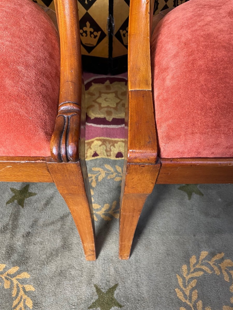 Suite Of 6 Empire Gondola Chairs-photo-4