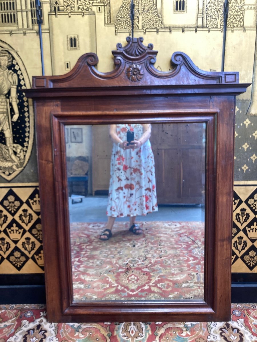 17th Century Louis XIII Mirror-photo-4