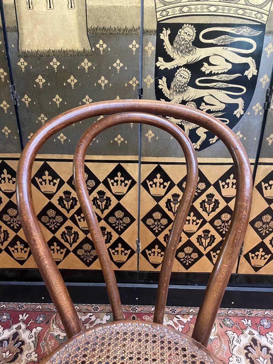 Suite De 6 Chaises De Bistrot Kohn Pas Thonet N18 -photo-1