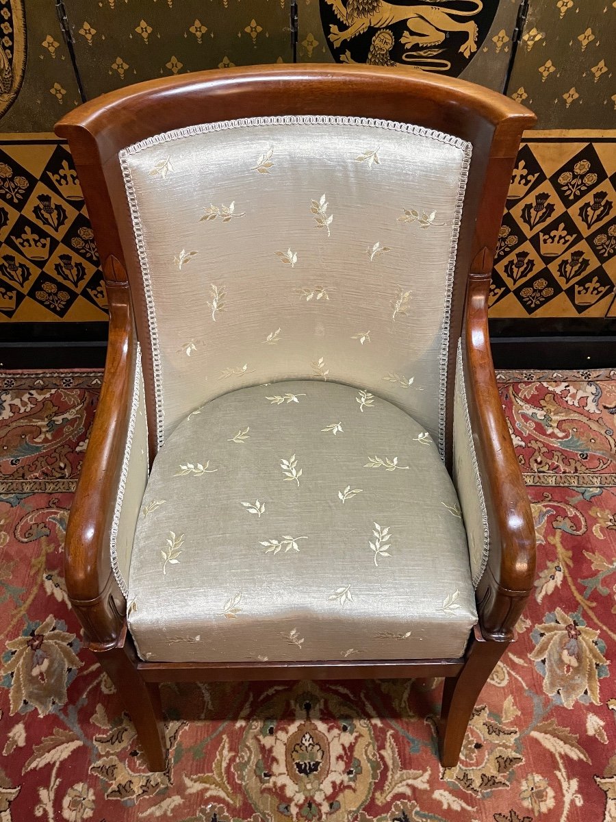 Fauteuil - Bergères époque Restauration -photo-2