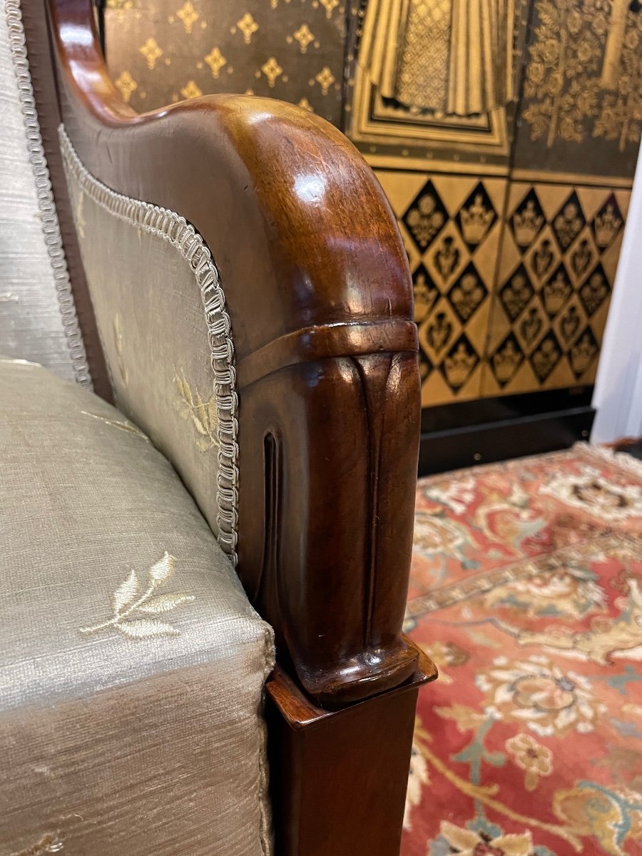 Fauteuil - Bergères époque Restauration -photo-3