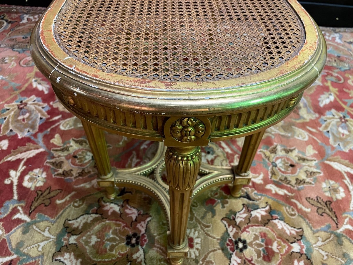 Louis XVI Style Piano Bench-photo-2