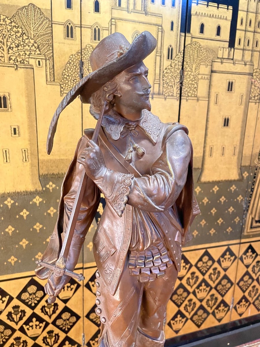 Sculpture En Régule « Don Juan » -photo-2