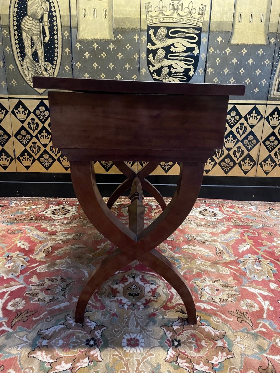 Empire Mahogany Dressing Table-photo-4