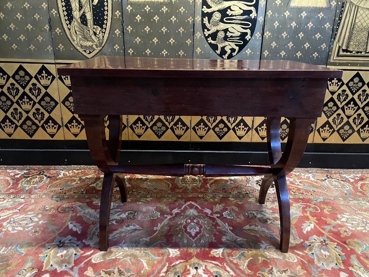 Empire Mahogany Dressing Table-photo-5