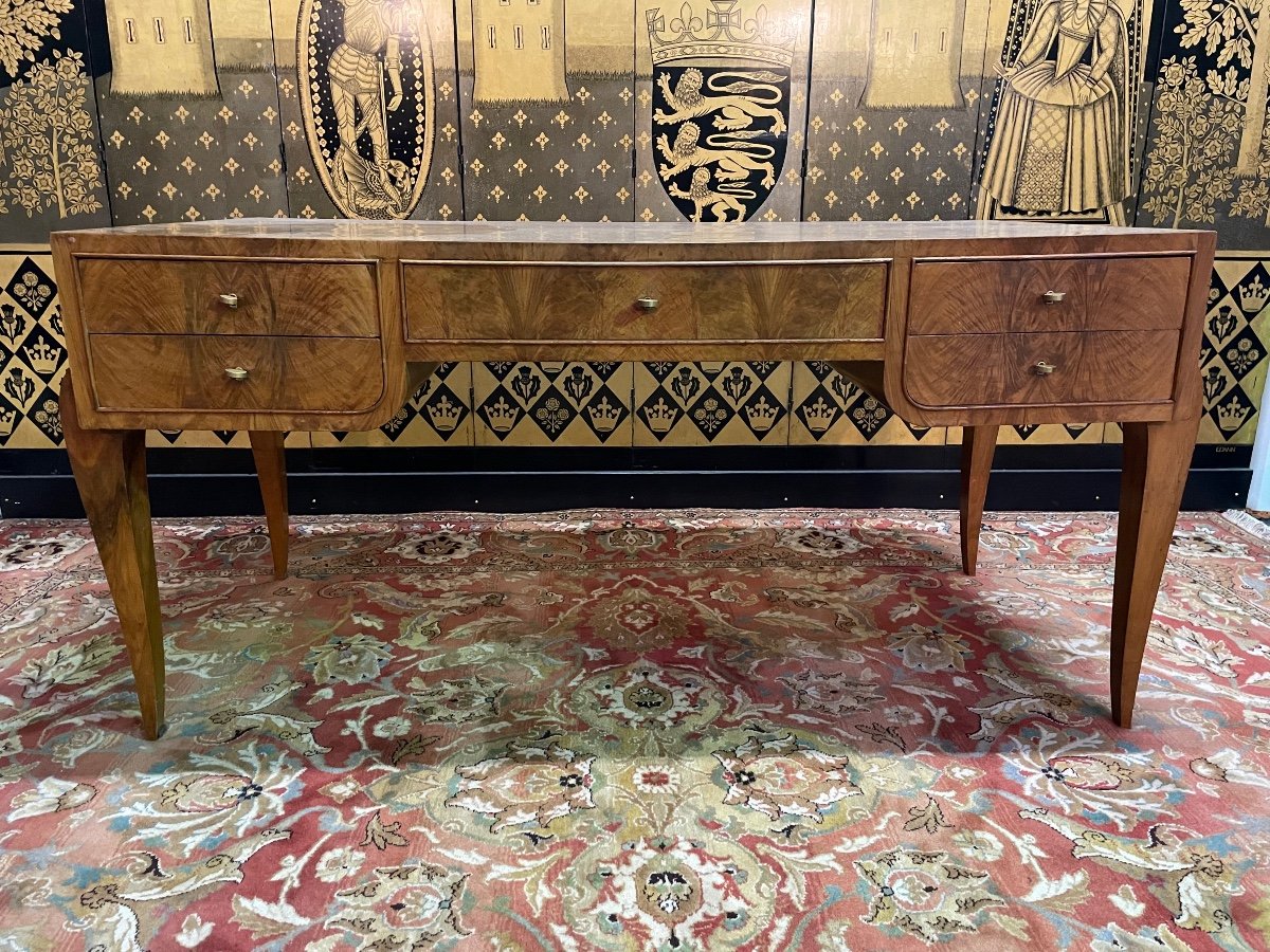 Art Deco Period Flat Desk 