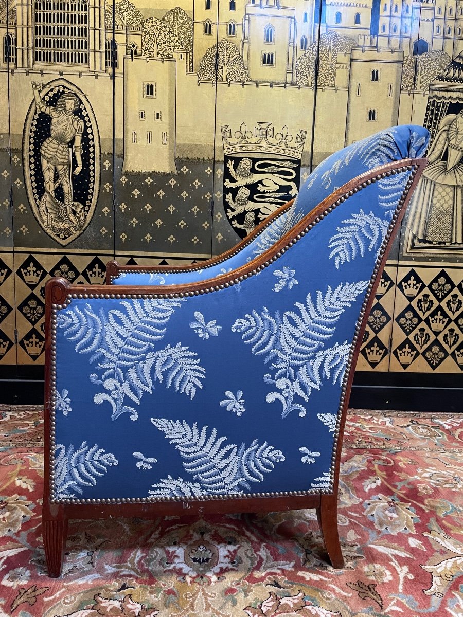 Fauteuil - Bergère époque Art Déco -photo-1