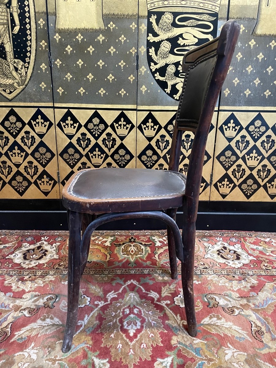 Suite De 4 Chaises De Bistrot Kohn Pas Thonet-photo-3