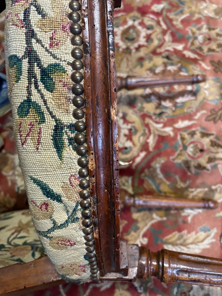Fauteuil époque Louis XVI -photo-5