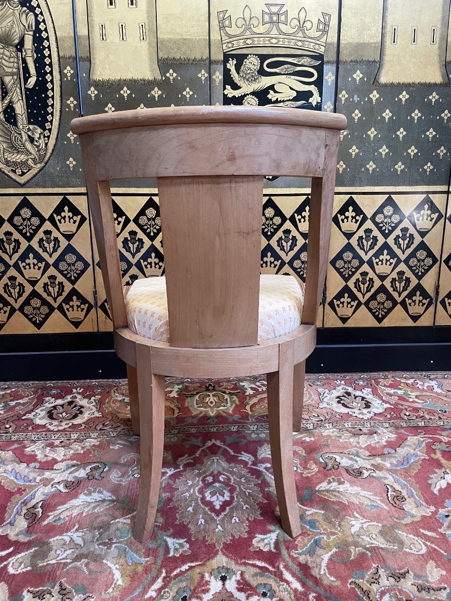 Suite Of 6 Empire Style Gondola Chairs -photo-3