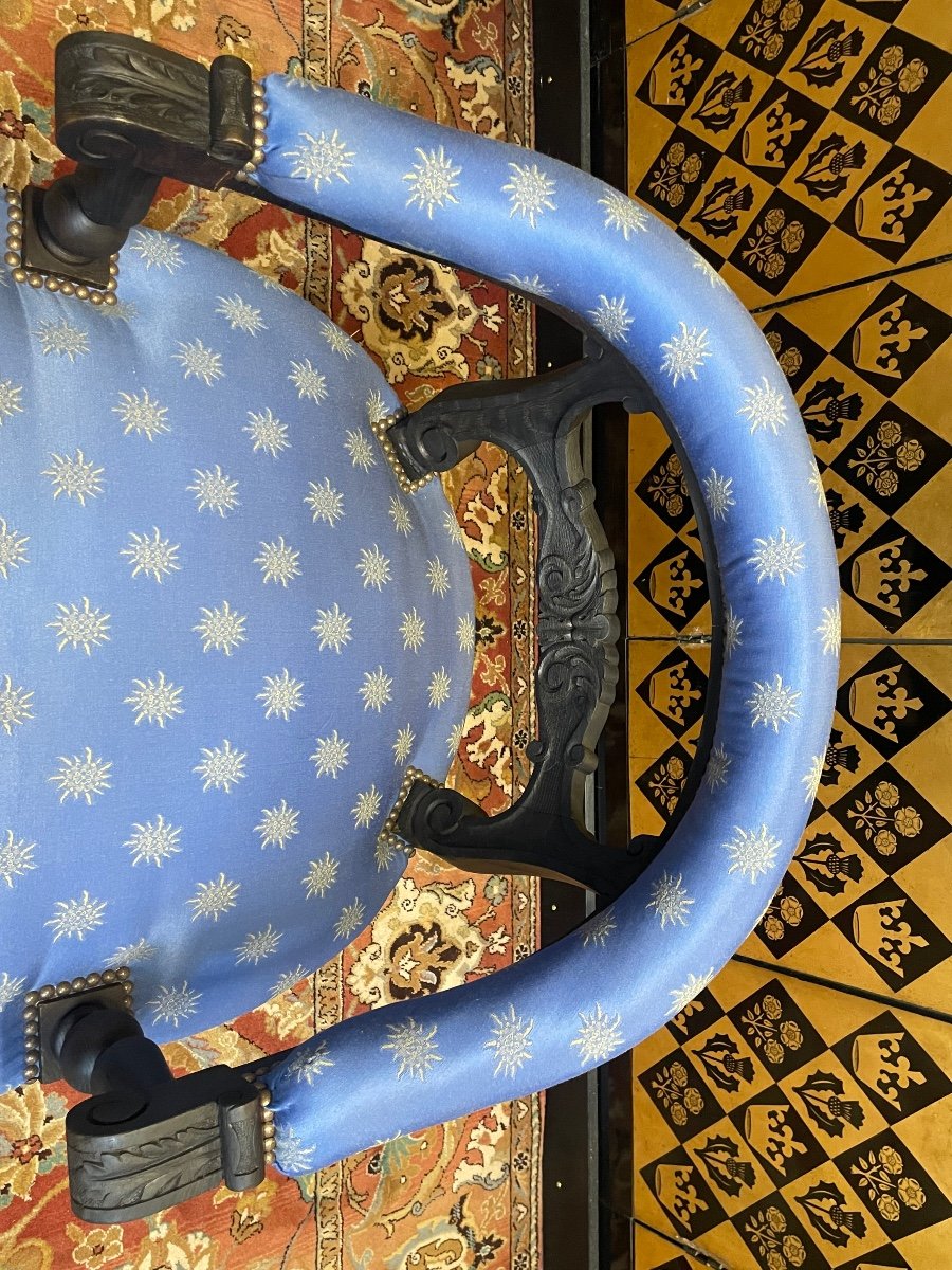 Louis Philippe Office Armchair - Napoleon III-photo-4