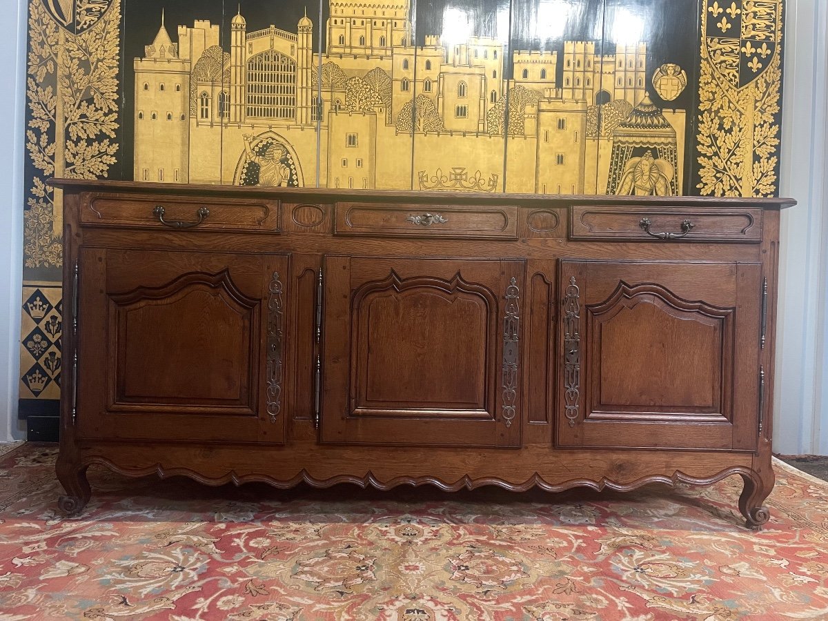 Enfilade De Style Louis XV En Chêne 