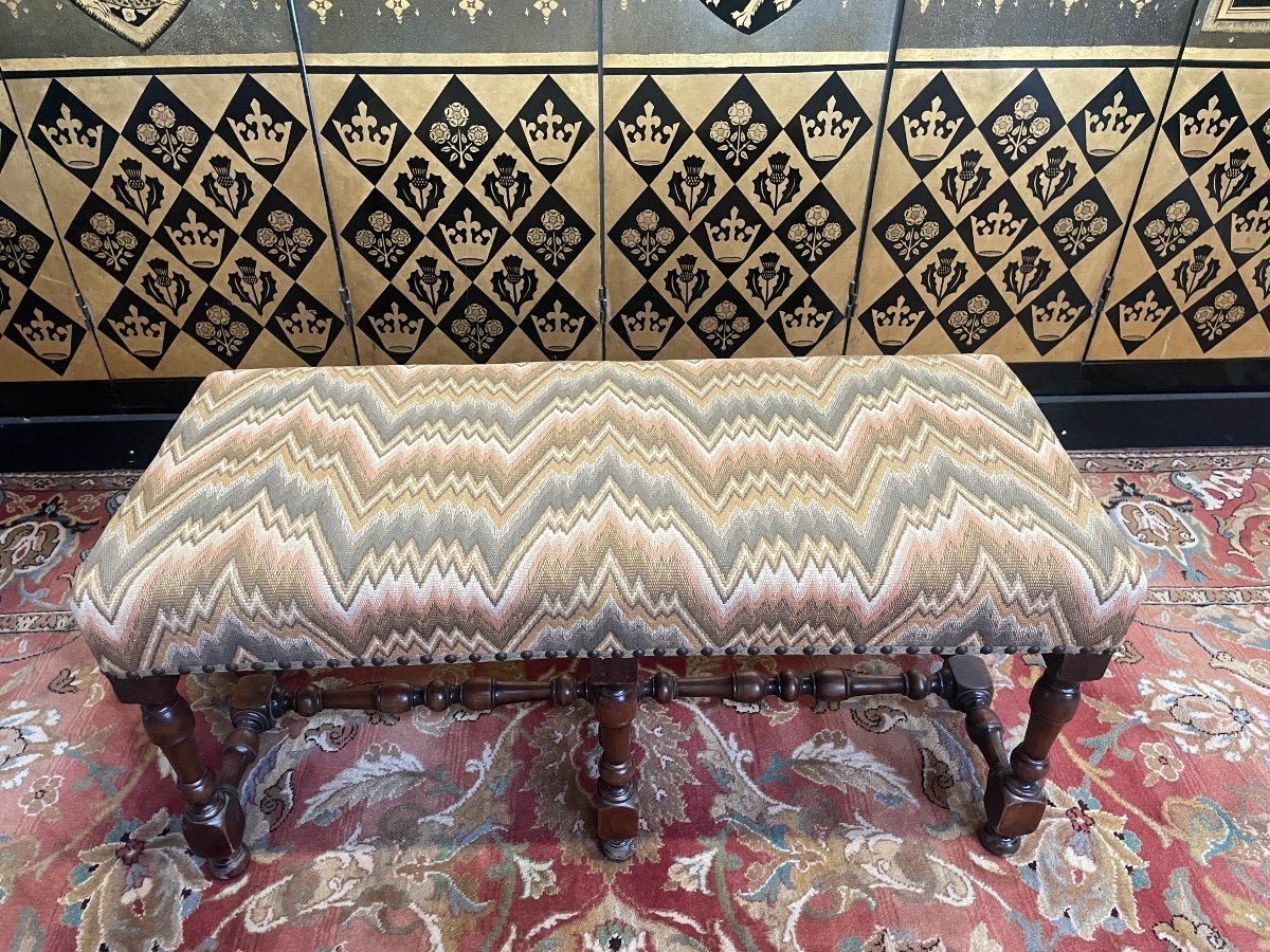Banc - Banquette Louis XIII -photo-2