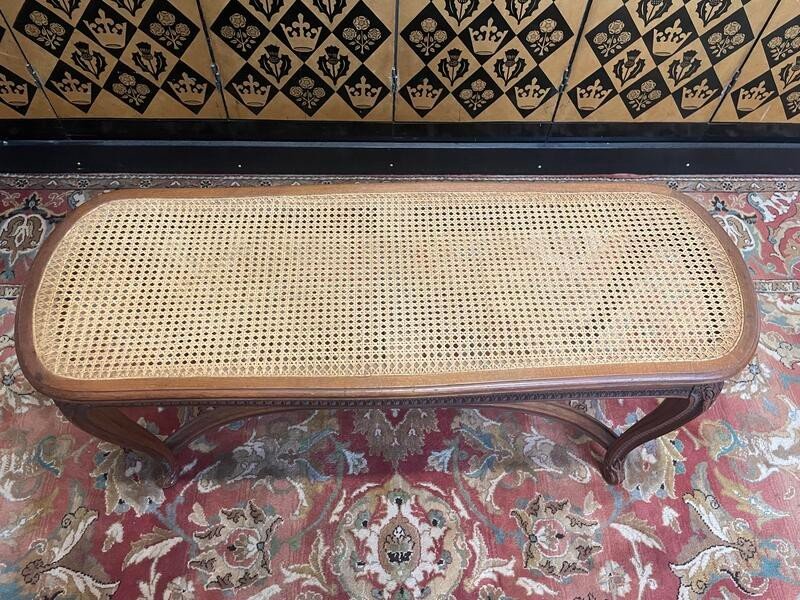 Bench - Louis XV Cane Piano Bench-photo-1