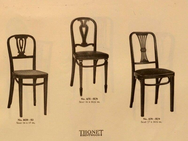 Suite De 4 Chaises Bistrot Thonet Numéro 78-photo-2