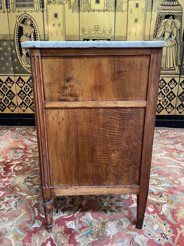 Commode époque Louis XVI En Acajou -photo-1