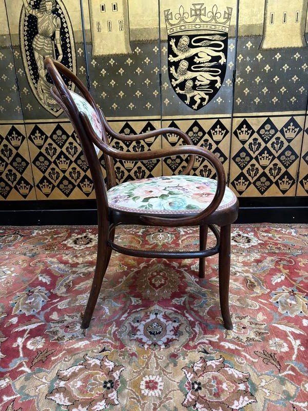 Fauteuil  de bureau par KOHN et non THONET No15-photo-1