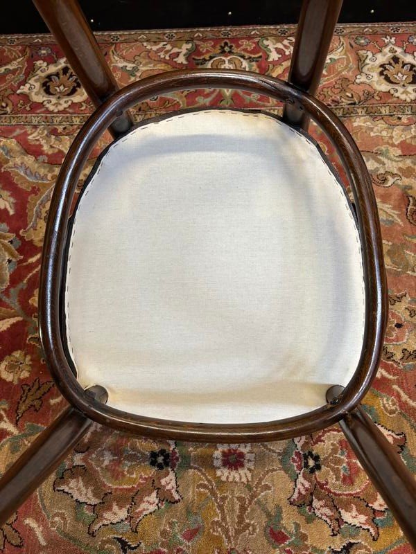 Fauteuil  de bureau par KOHN et non THONET No15-photo-4
