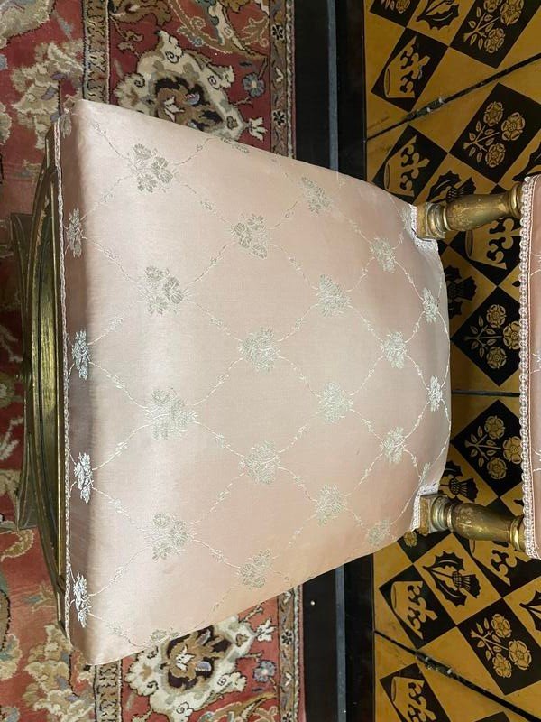 Chaise Curule Dorée -photo-3