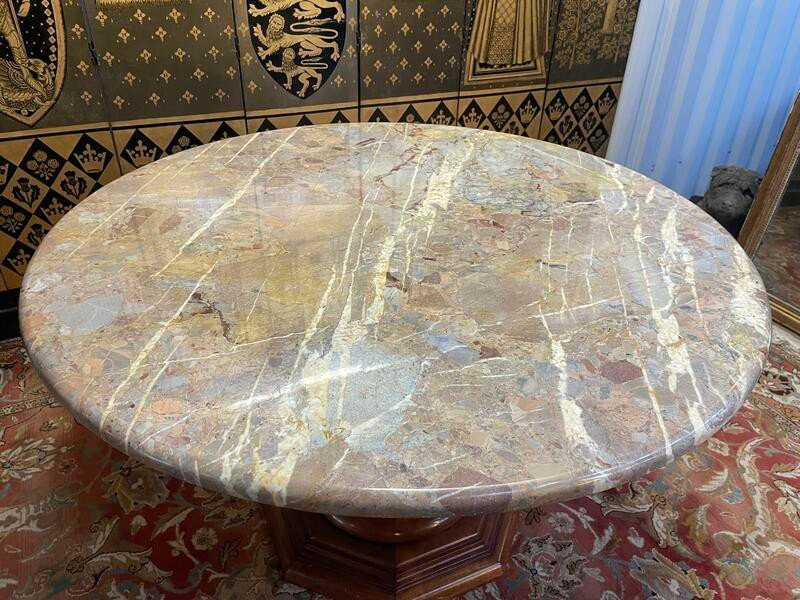 Round Marble Dining Table -photo-4
