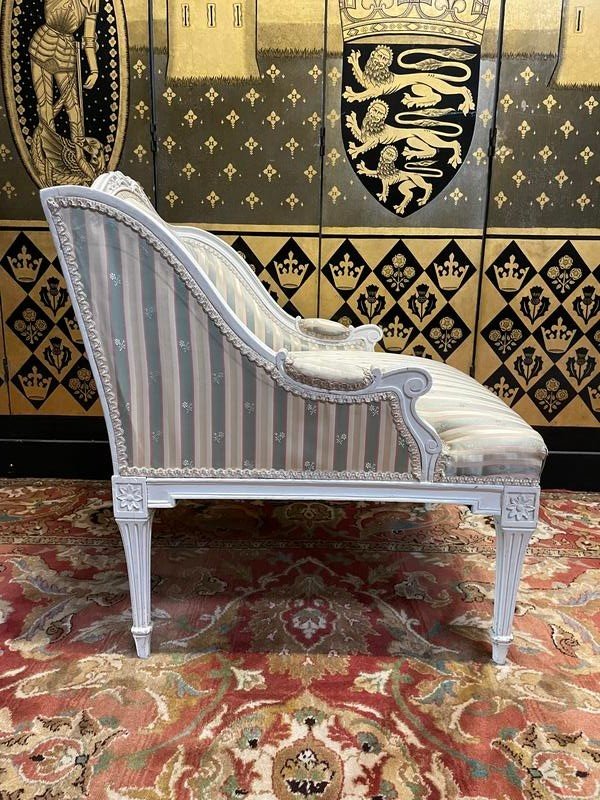Louis XVI Style Marquise Armchair-photo-3