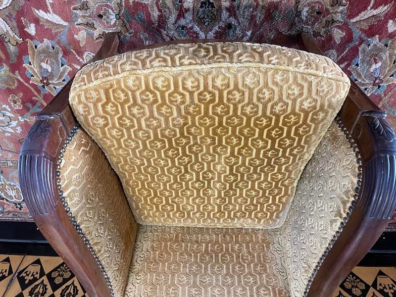 Armchair - Empire Period Shepherdess -photo-2