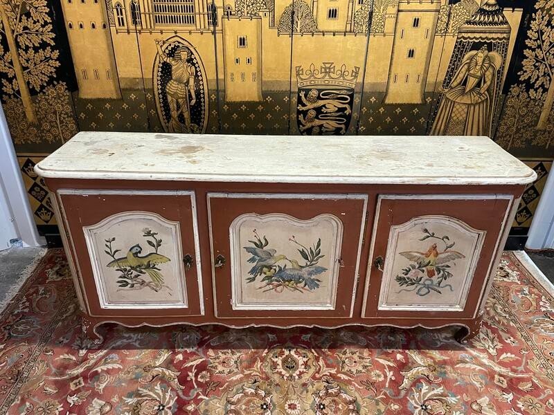 Painted Louis XV Provençal Sideboard-photo-2