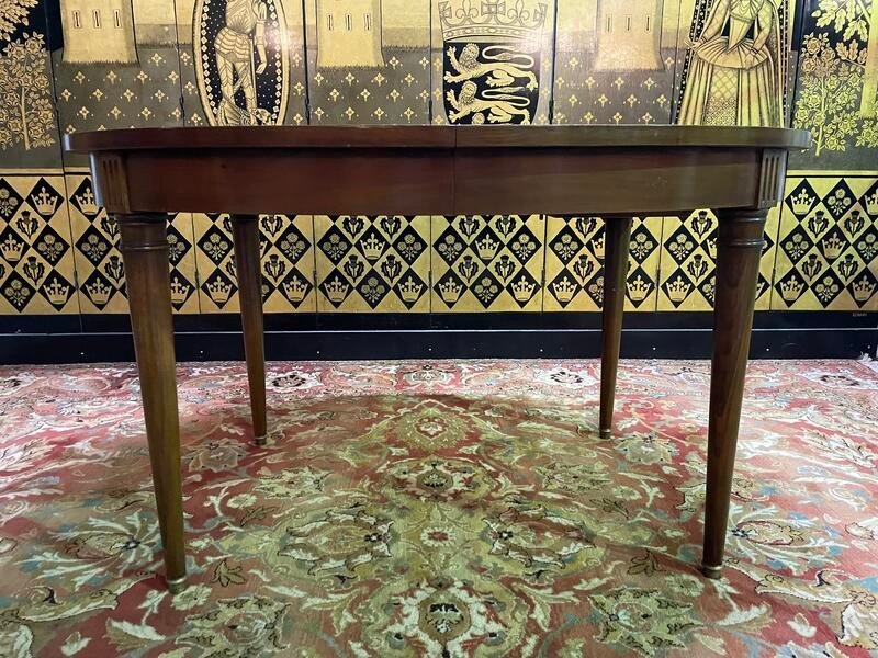 Louis XVI Style Oval Dining Table. "andré Jules"-photo-2