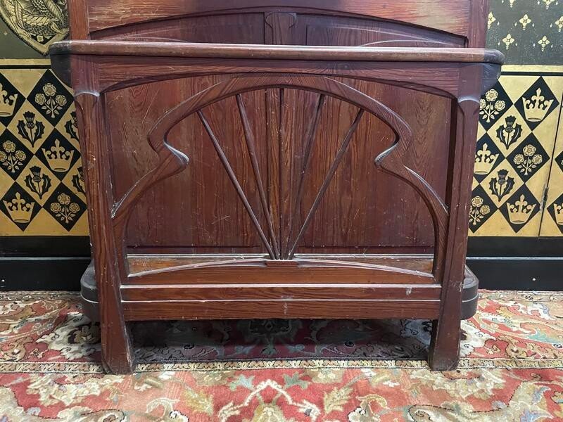 Art Nouveau Cloakroom / Coat Rack-photo-3