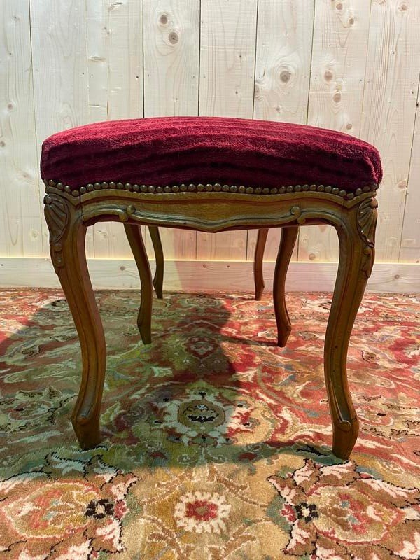 Louis XV Style Entrance Office Bench-photo-4