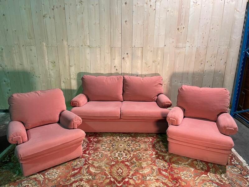 Living Room Including Sofa And Pair Of Armchairs