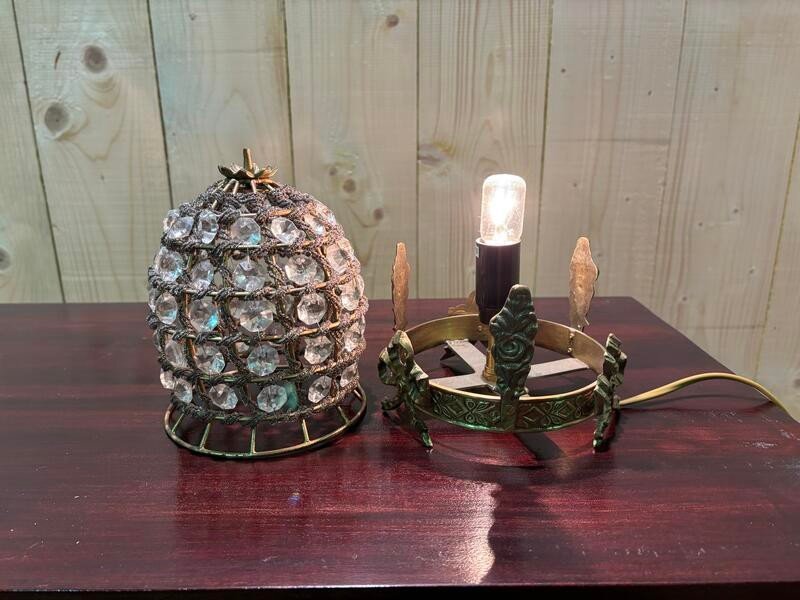 Lampe De Table Ou Veilleuse  De Type Montgolfière -photo-1