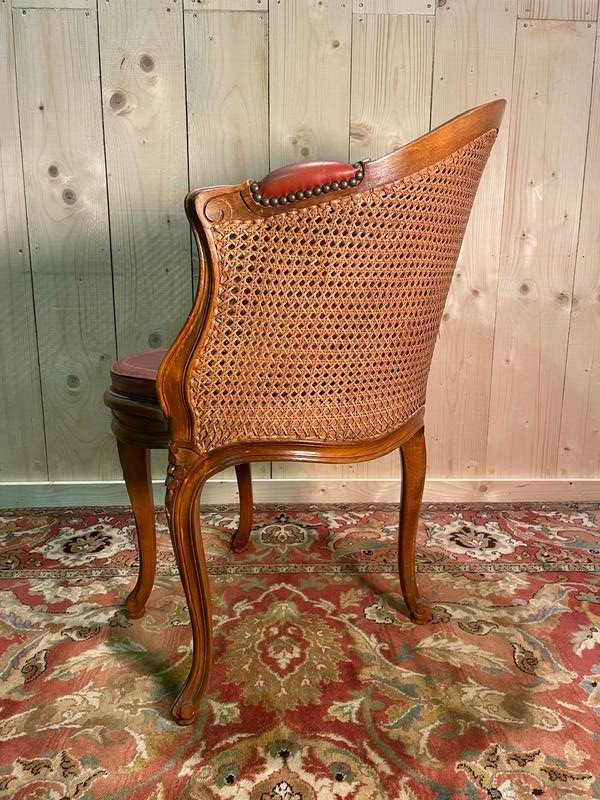 Fauteuil De Bureau Style Louis XV dit  "Couillard"-photo-4