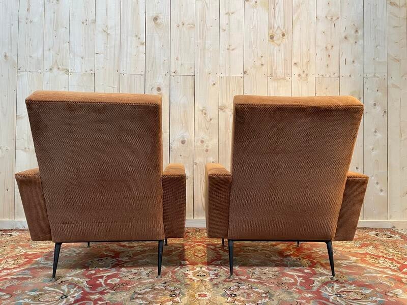 Paire De Fauteuils 1950/1960 Vintage -photo-1