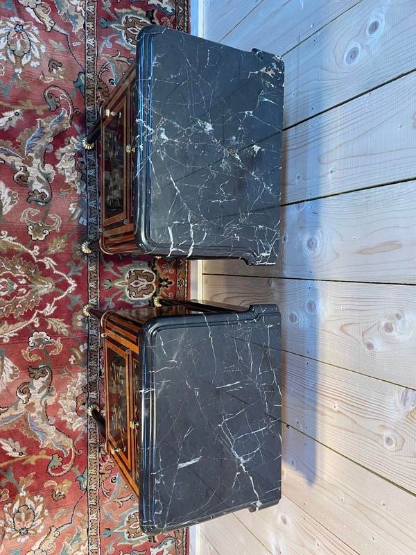 Pair Of Louis XVI Style Bedside Tables By Jansen-photo-6