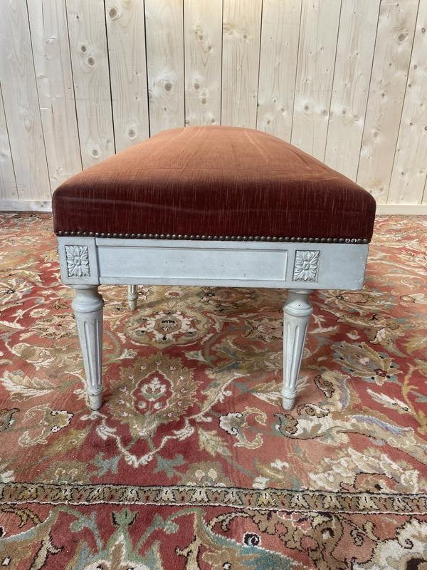 Banquette - Banc D’office De Style Louis XVI-photo-4