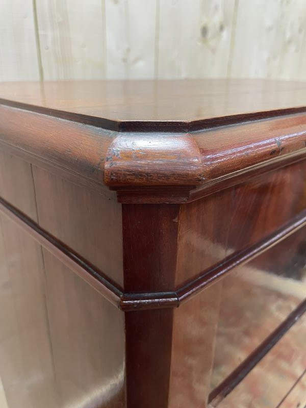 Louis Philippe Period Chest Of Drawers In Mahogany And Mahogany Veneer -photo-3