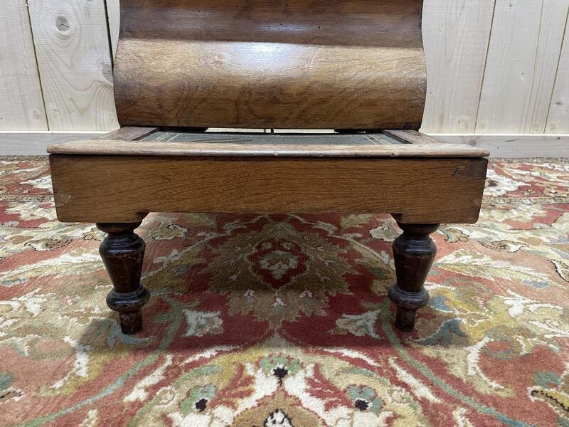 Napoleon III Library Step Stool Or Stepladder-photo-3