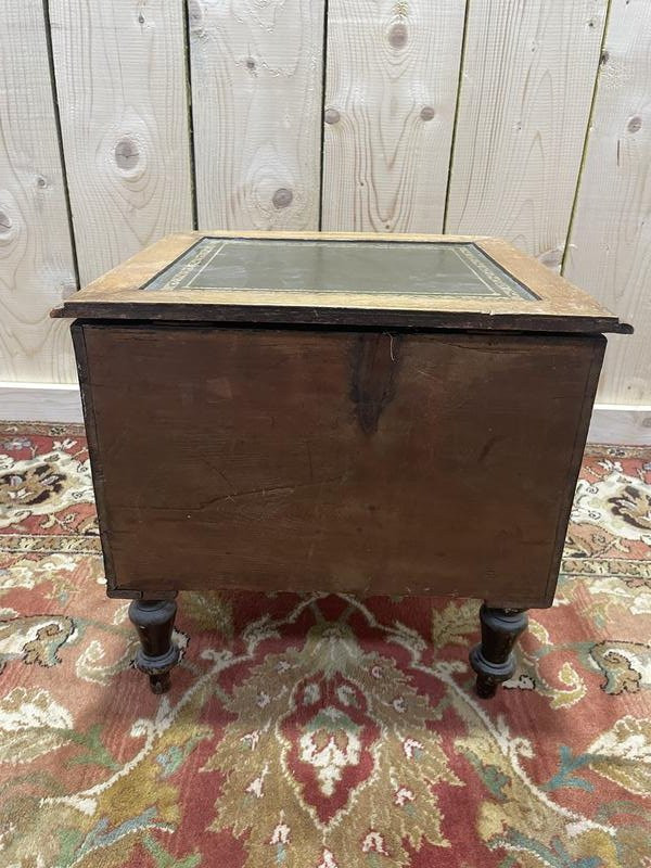 Napoleon III Library Step Stool Or Stepladder-photo-4