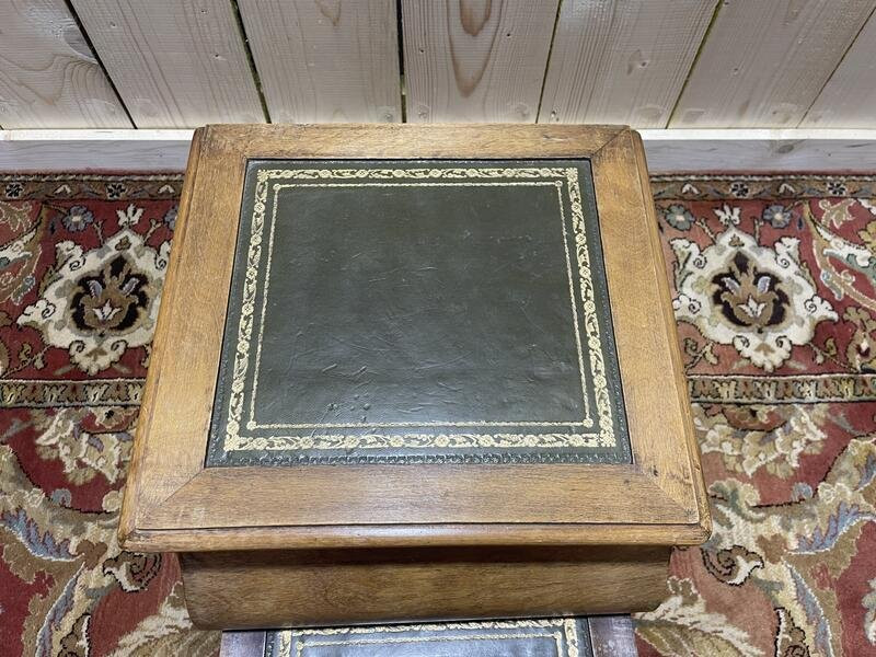 Napoleon III Library Step Stool Or Stepladder-photo-2