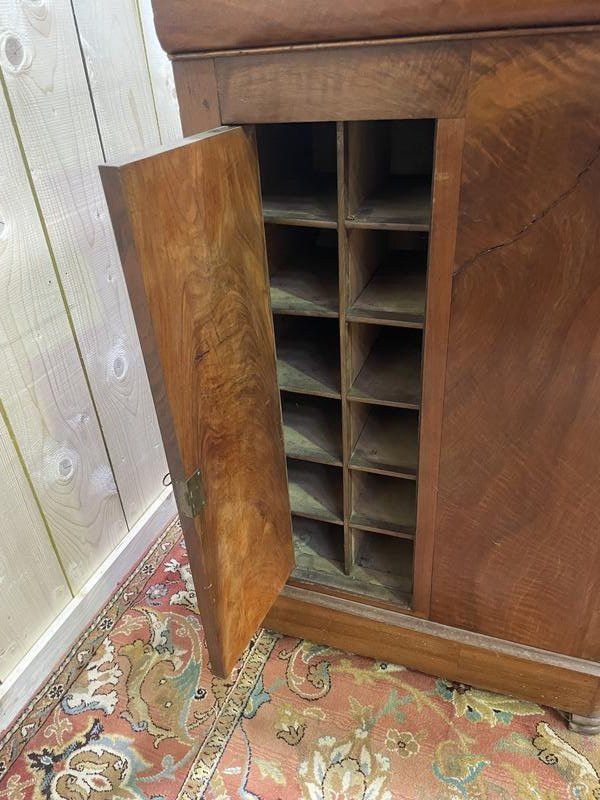 Louis Philippe Period Sideboard - Walnut Cabinet -photo-4