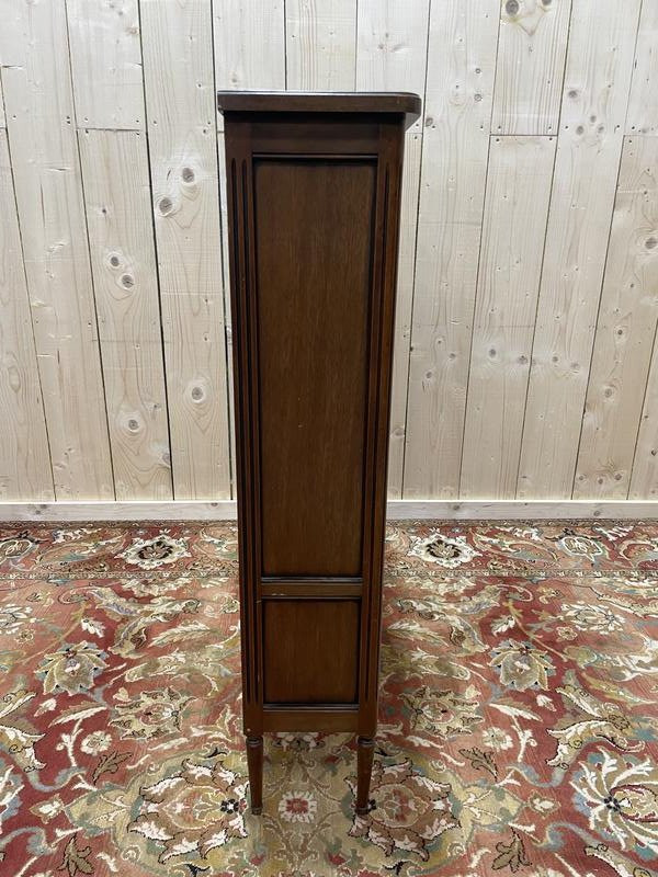 Bibus De Style Louis XVI En Acajou Et Placage d'Acajou -photo-2